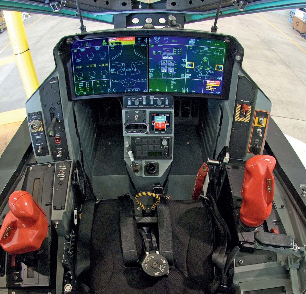 F-35 cockpit