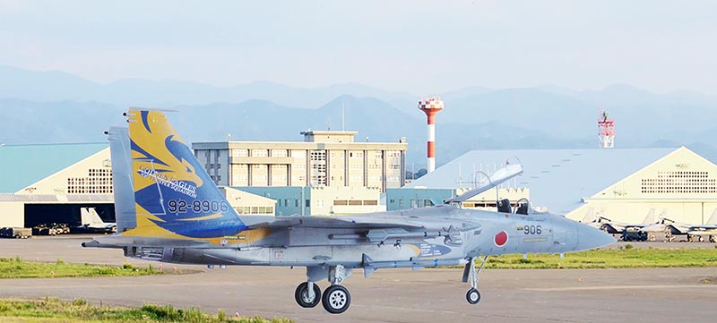 Komatsu air base F-15