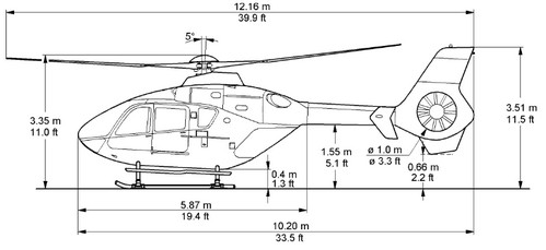 ec-135 lay out