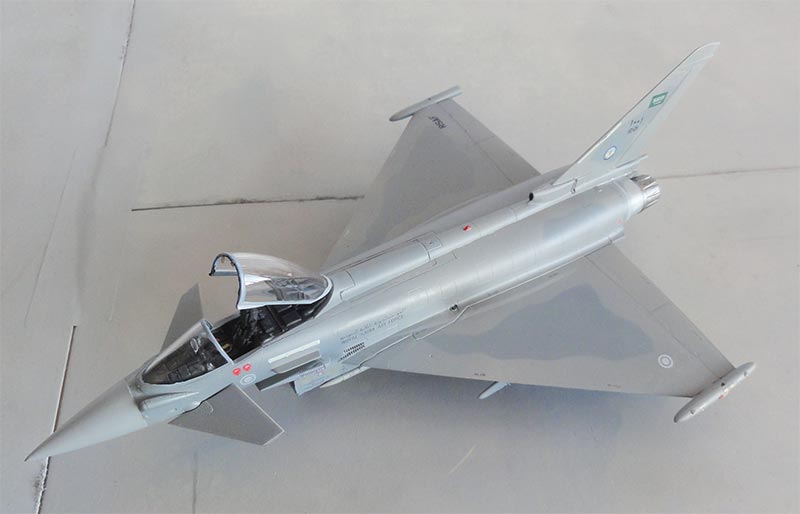 saudi typhoon 1/72 model