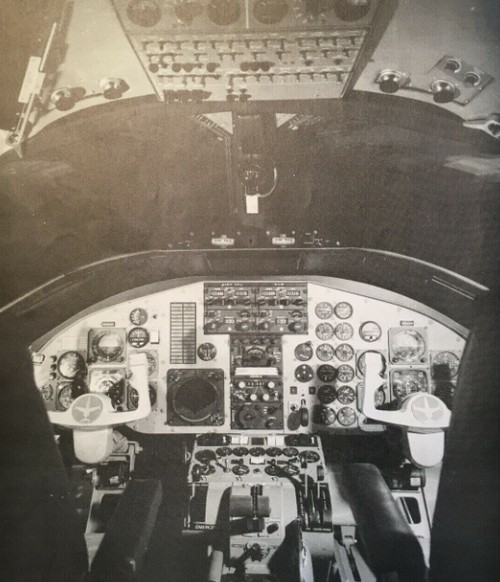 hansa jet cockpit