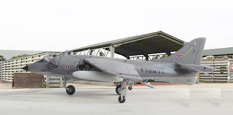 av-8a harrier model thailand navy