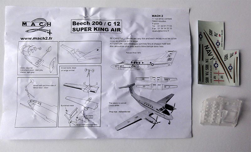mach2 super king air 1/72