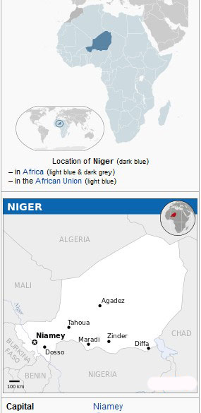 niger map