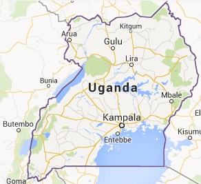 uganda land map