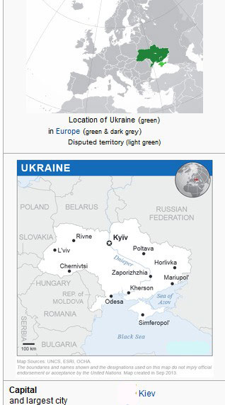 ukraine map